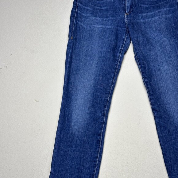 Y2K True Religion Halle Mid Rise Skinny Slim Denim Jean Pant Women 27 Blue MX - Picture 10 of 15